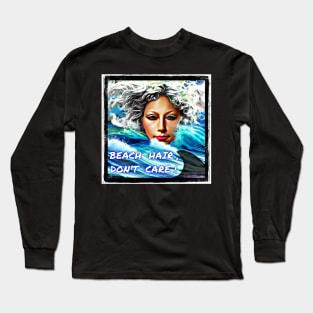 Hair Wild as the Sea Long Sleeve T-Shirt